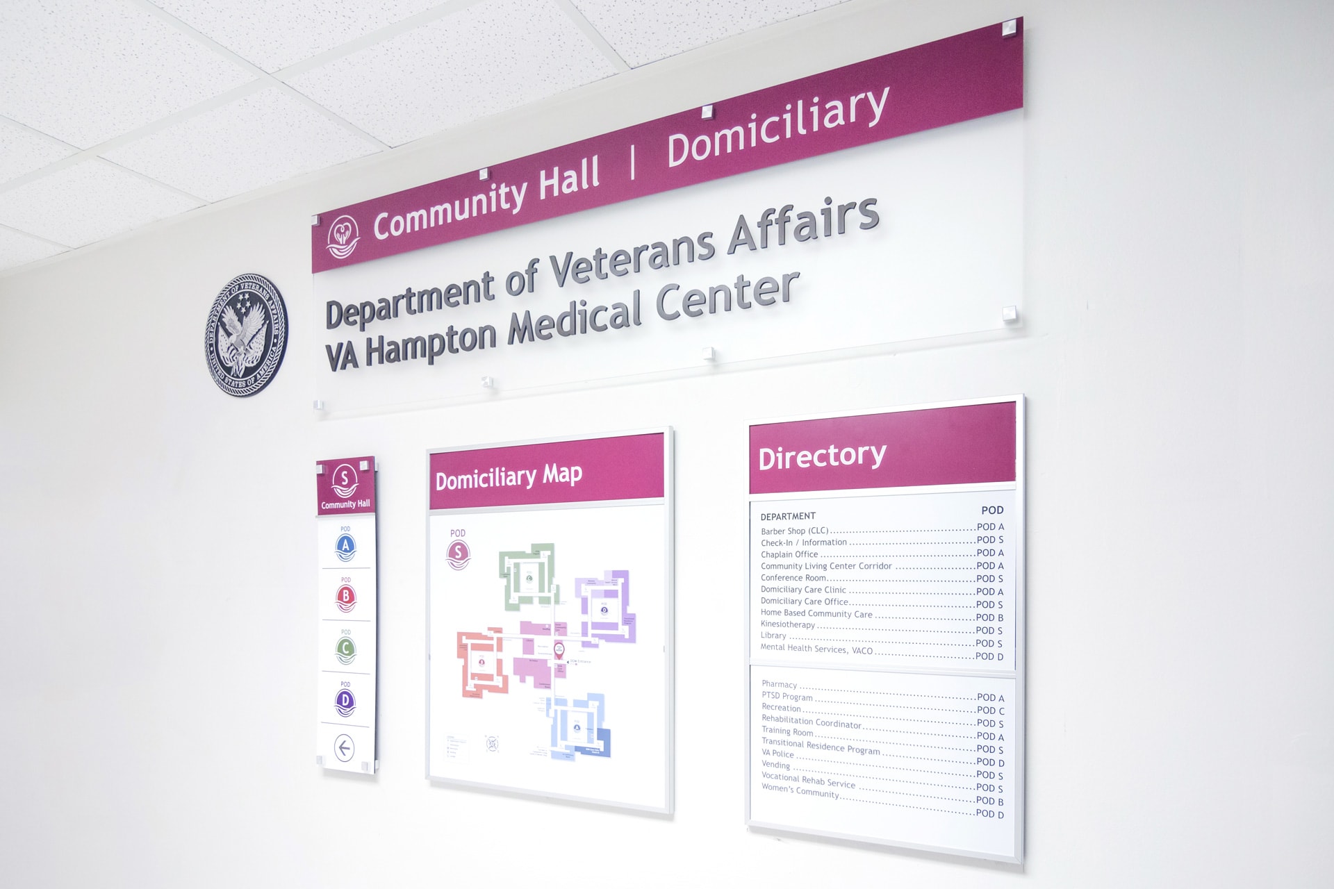 Hampton Va Medical Center Creative Sign Systems